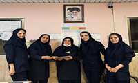 تقدیر از سرکار خانم کبریا سراج، سرپرستار بخش جنرال