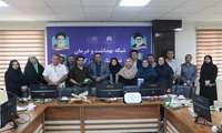 نشست گفت‌وگوی مدیریت شبکه بهداشت و درمان و ریاست بیمارستان امام خمینی فیروزکوه با اصحاب رسانه