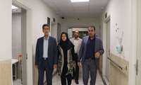 بازدید مدیر بازرسی و عملکرد دانشگاه از مجموعه بهداشت و درمان و بیمارستان امام خمینی فیروزکوه با هدف ارتقای کیفیت خدمات