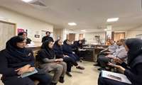 بازدید میدانی و راند ایمنی بیمار در بخش‌های جنرال، ویژه و دیالیز بیمارستان با حضور تیم مدیریتی