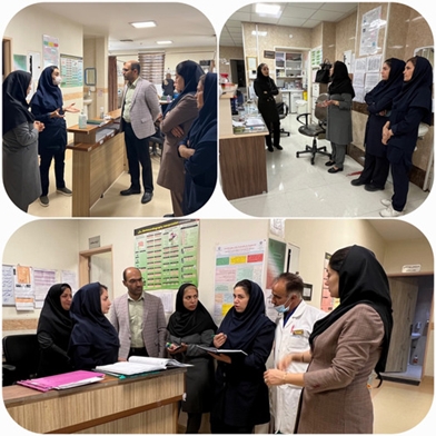 ✍️ برگزاری راند ایمنی در بیمارستان امام خمینی (ره) فیروزکوه