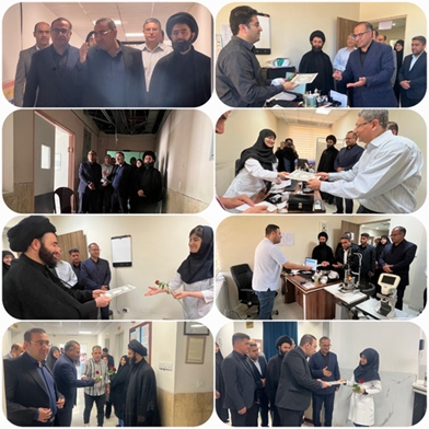 ✅تجلیل از پزشکان بیمارستان امام خمینی (ره) به مناسبت روز پزشک